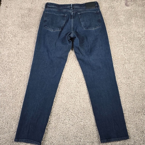 Bonobos Jeans Mens 33x34 (Fits 31x30) Blue Medium Wash Tapered Modern Casual - Picture 11 of 13